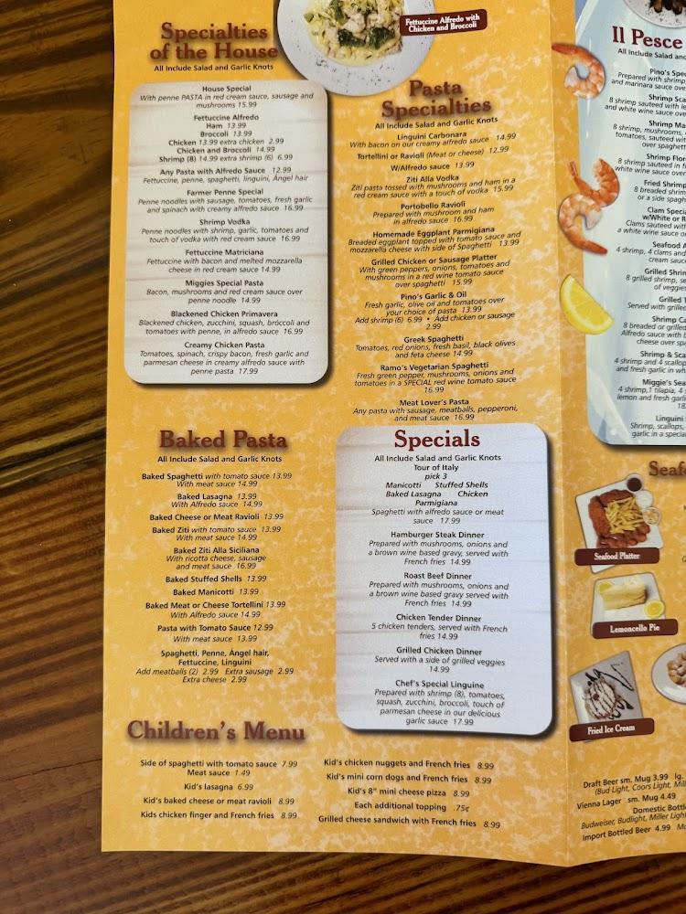 Pino's Pizza #2 Menu image 2